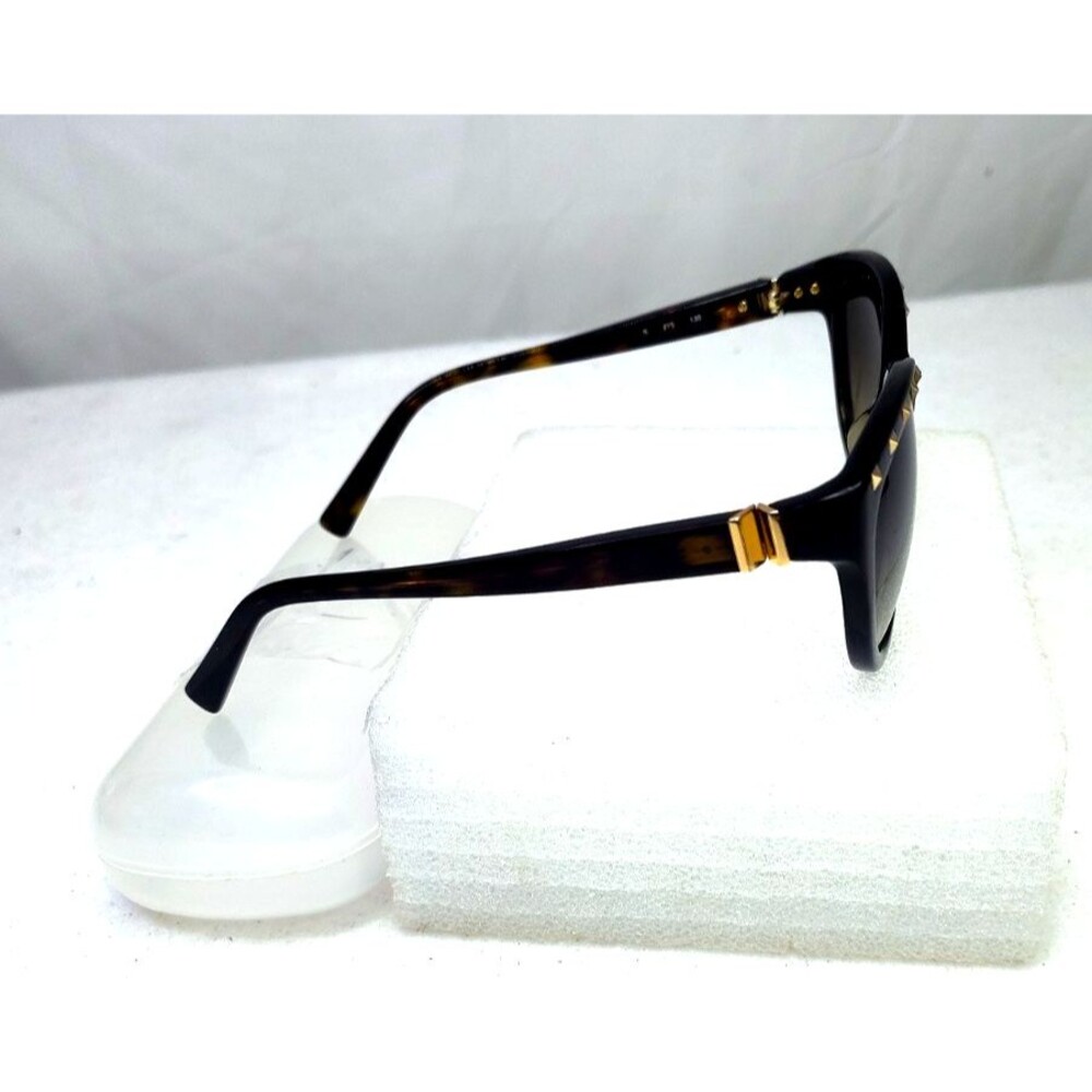 Vintage Valentino S215 Tortoise Shell Sunglasses w Bling 58-14-130mm Made Italy - Picture 4 of 16